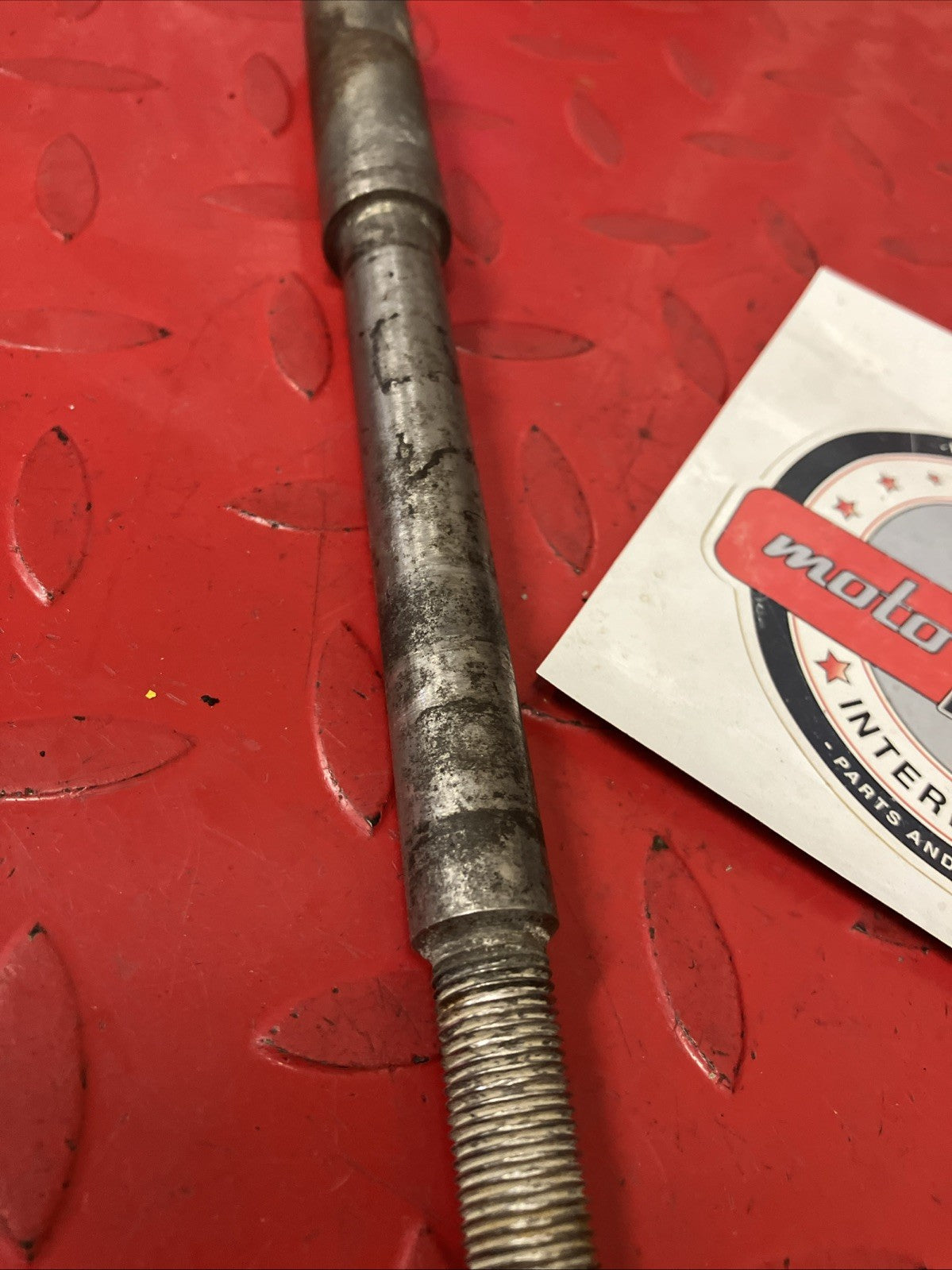 Honda CR250R 1984 Front wheel axle bolt 1983 CR125R CR500R