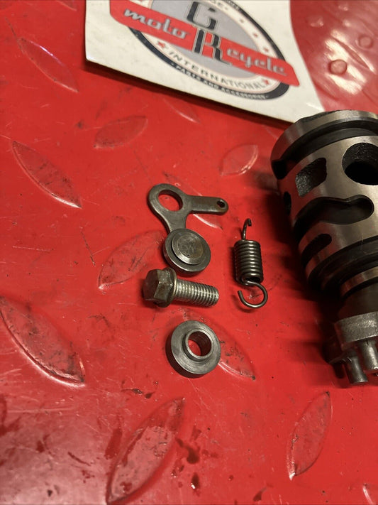 Kawasaki KDX200 1986 gearshift gear shift change mechanism cam drum lever arm 2