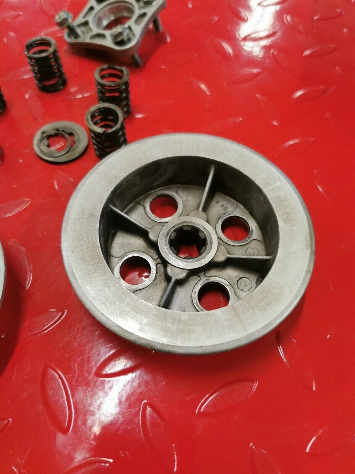 Honda XL100S 1982 complete clutch basket hub pressure plate 22100-436-000