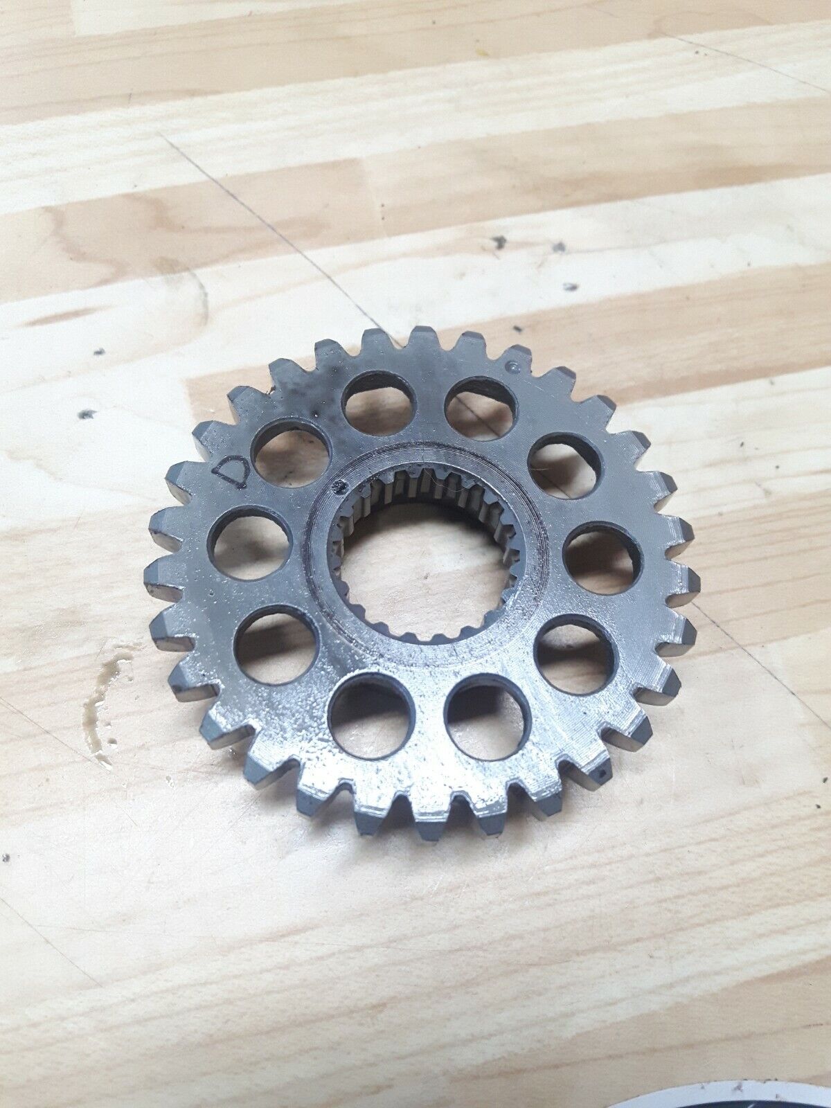Yamaha YZ250F 2010 crankshaft primary drive gear WR250F