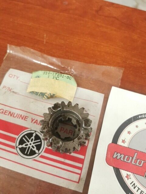 NOS Yamaha AT2 AT3 CT2 CT3 LT2 LT3 5TH WHEEL GEAR 314-17251-00-00 Y141