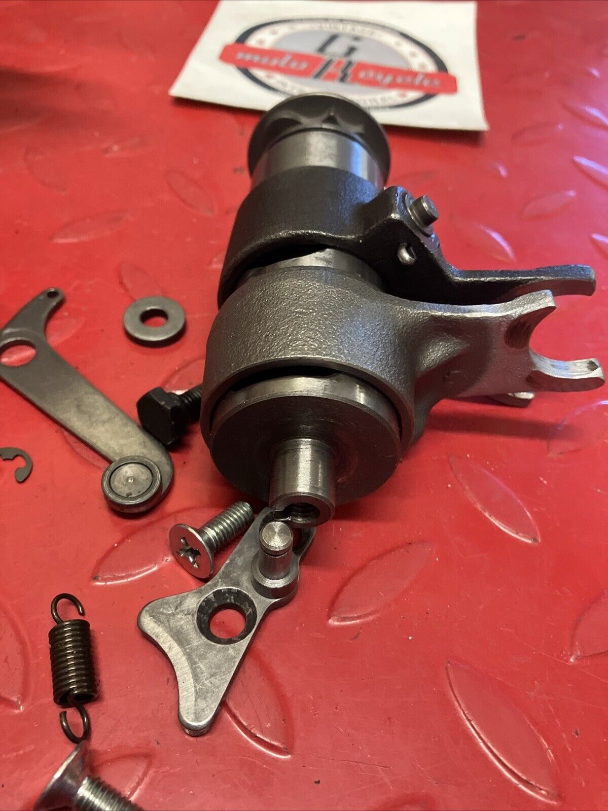 Suzuki RV90 1975 transmission gearshift gear shift forks drum 25311-12102