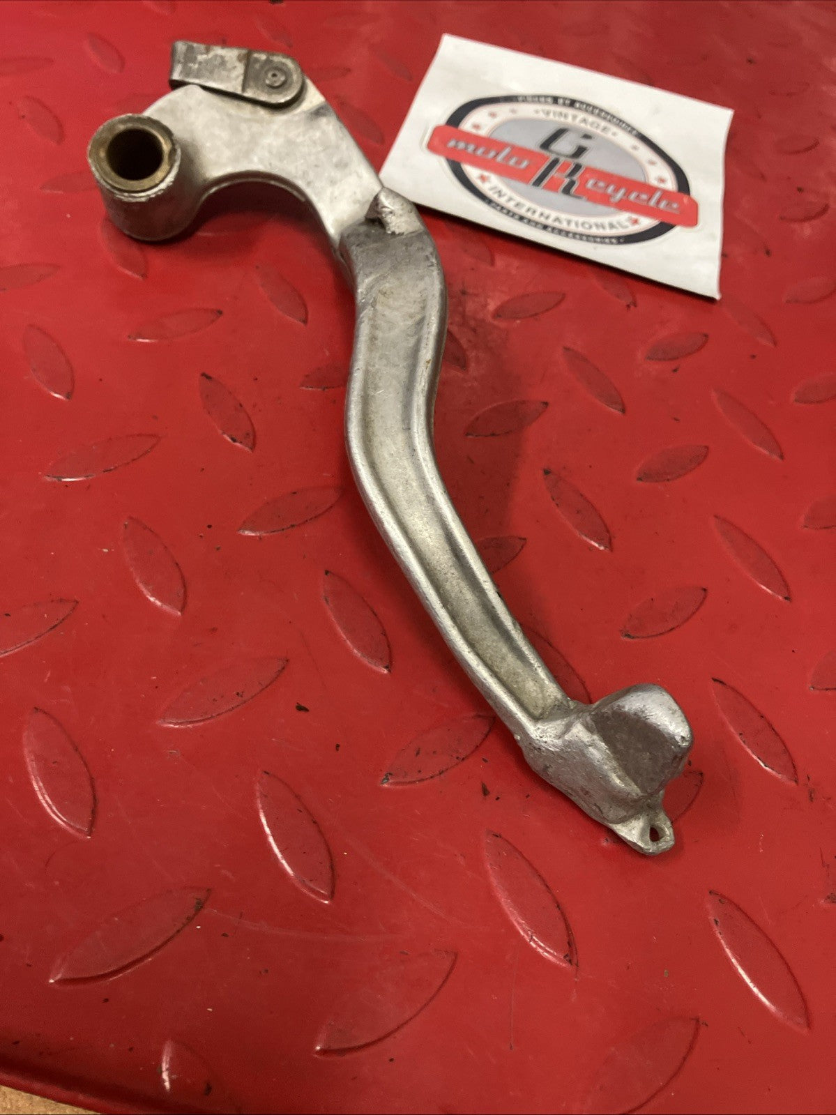 Honda CR250R 1984 rear brake pedal lever arm CR500R 2