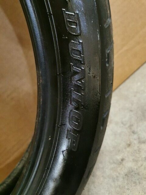 NOS DUNLOP D404F 110/90-19 M/C 62H MOTORCYCLE FRONT TIRE 45605424