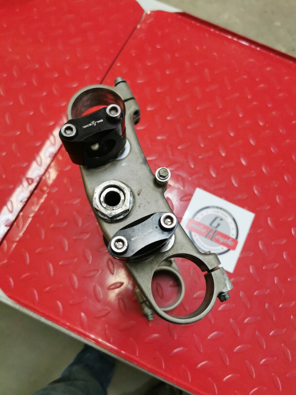 Yamaha YZ250F 2008 steering stem triple clamp tree 5XC-23340-P0-00