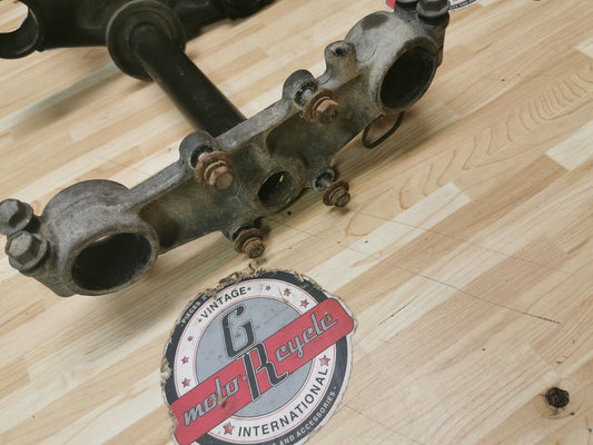 Yamaha DT200 1985 triple clamp tree steering stem crown top bridge