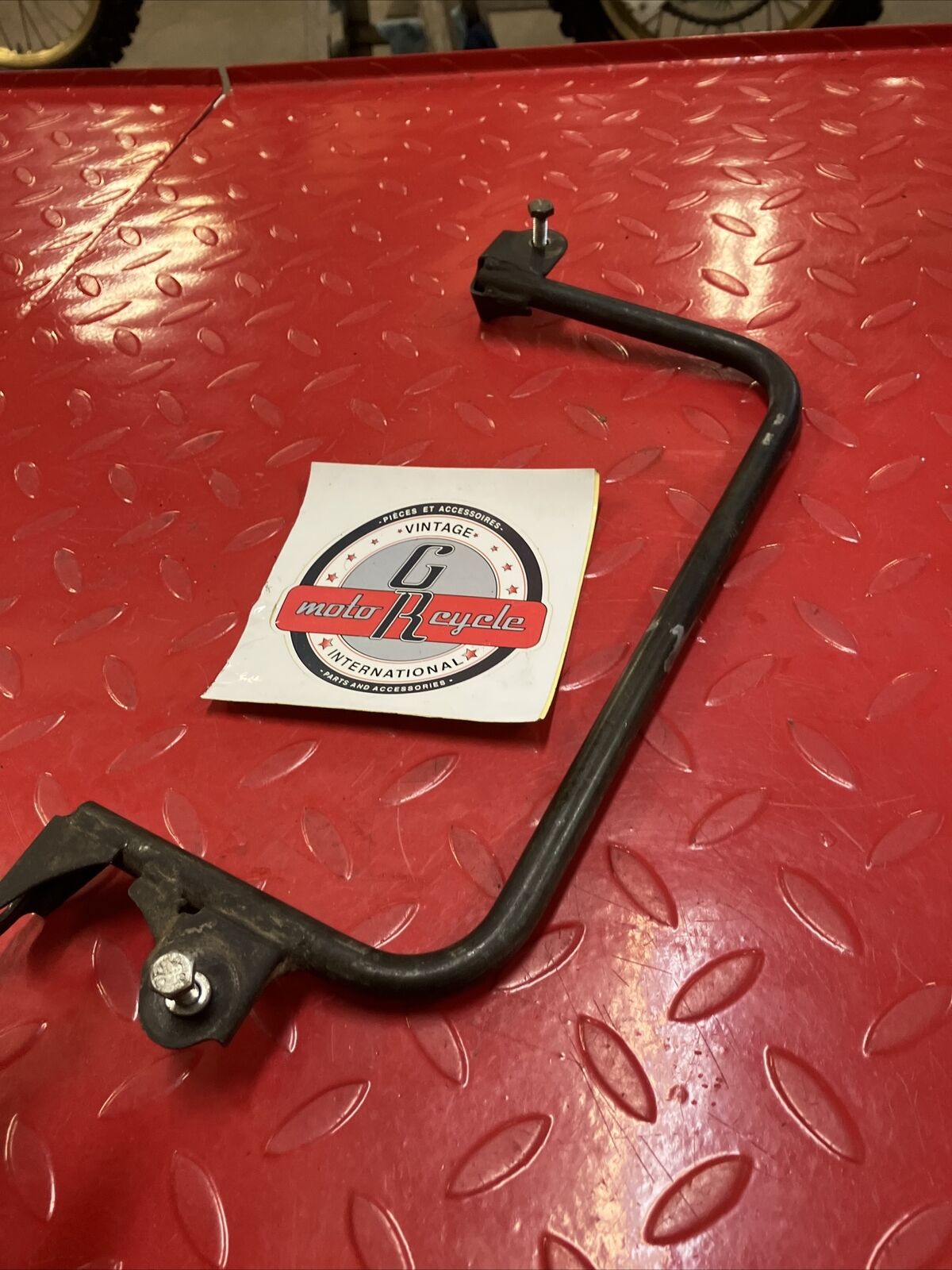 Yamaha DT200 1984 radiator rad guard protector bash bar