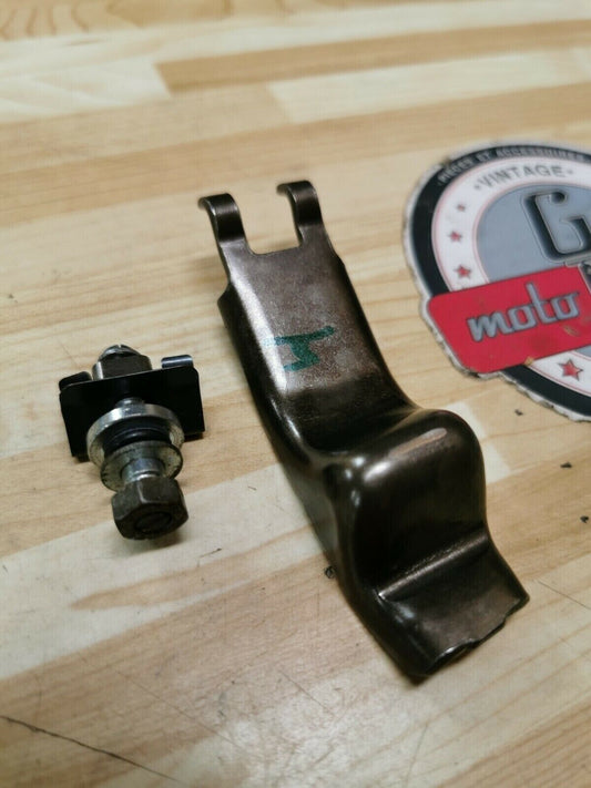 Honda XR80 1983 clutch cover adjusting lever plate screw 22831-107-000 4