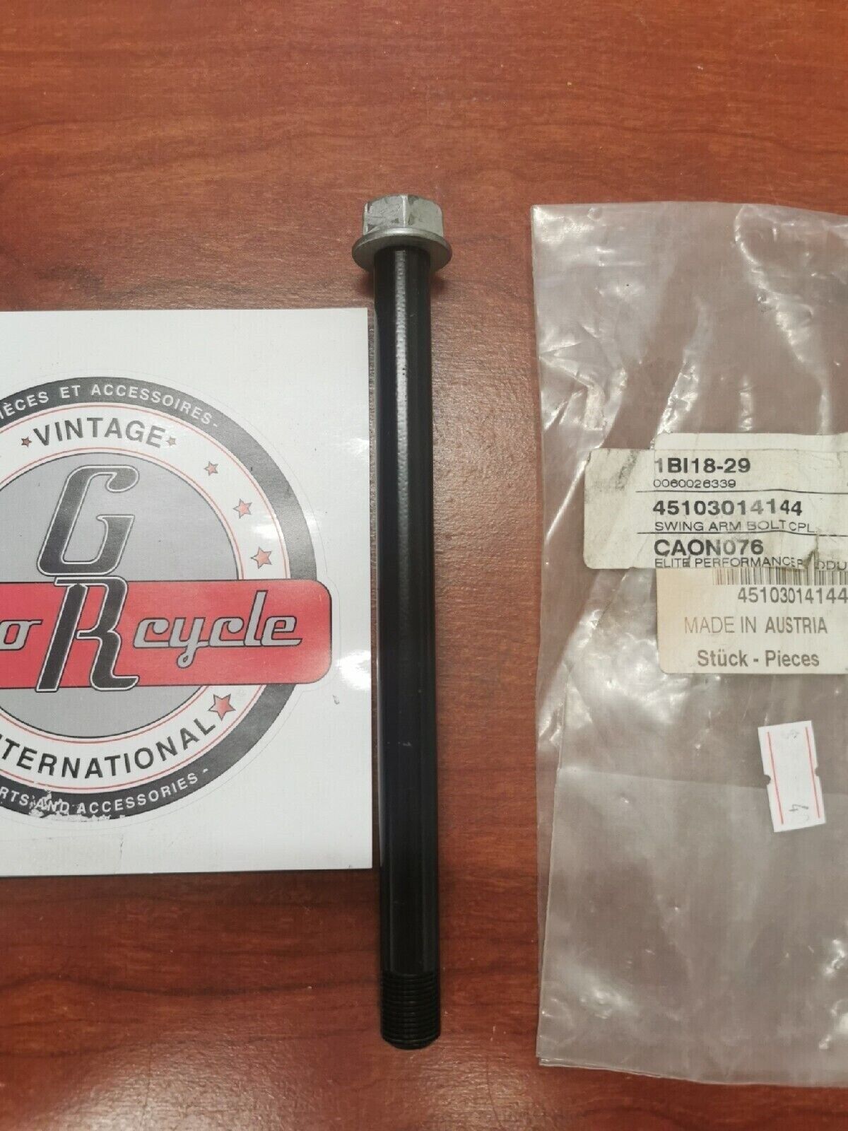NOS KTM 50SX SWING ARM BOLT CPL. 2004 45103014144 KT3