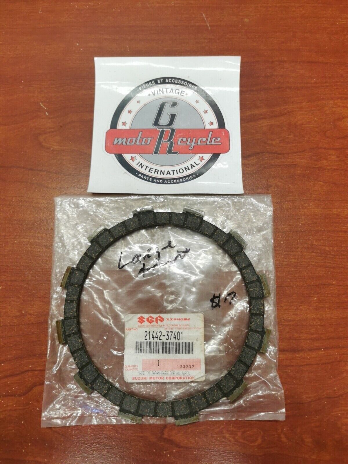 NOS Suzuki GV1400 VL800 LS650 VZ800 CLUTCH DRIVE PLATE 21442-37401 S21