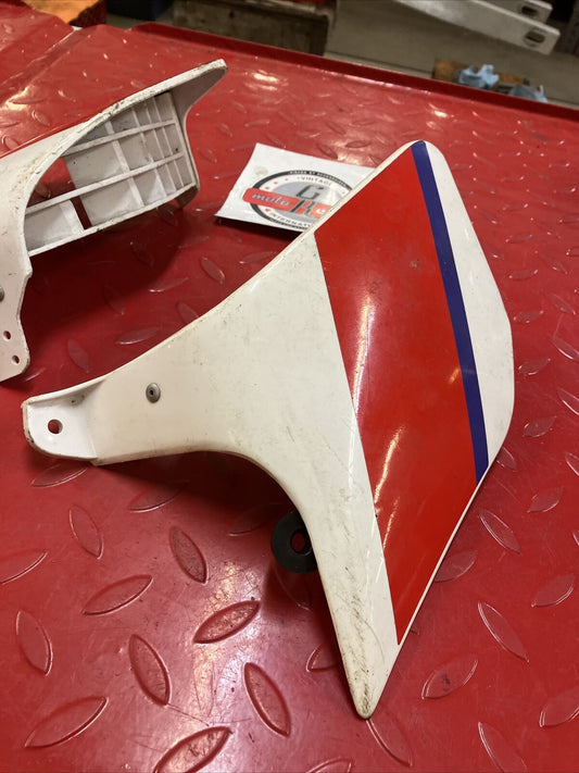 Yamaha XT225 Serrow left Right side air scoop shroud cover deflector grille