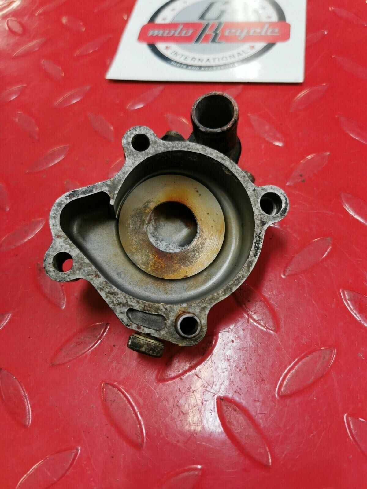 Suzuki RM125 1982 waterpump water pump cover 1981 - 1985