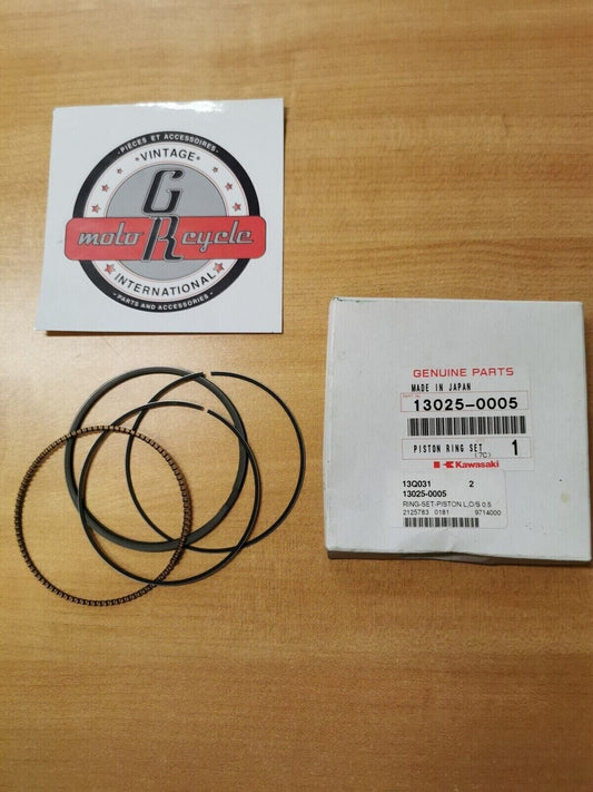 NOS KAWASAKI KFX700 - KSV700 OVERSIZED PISTON RING SET 13025-0005 K6