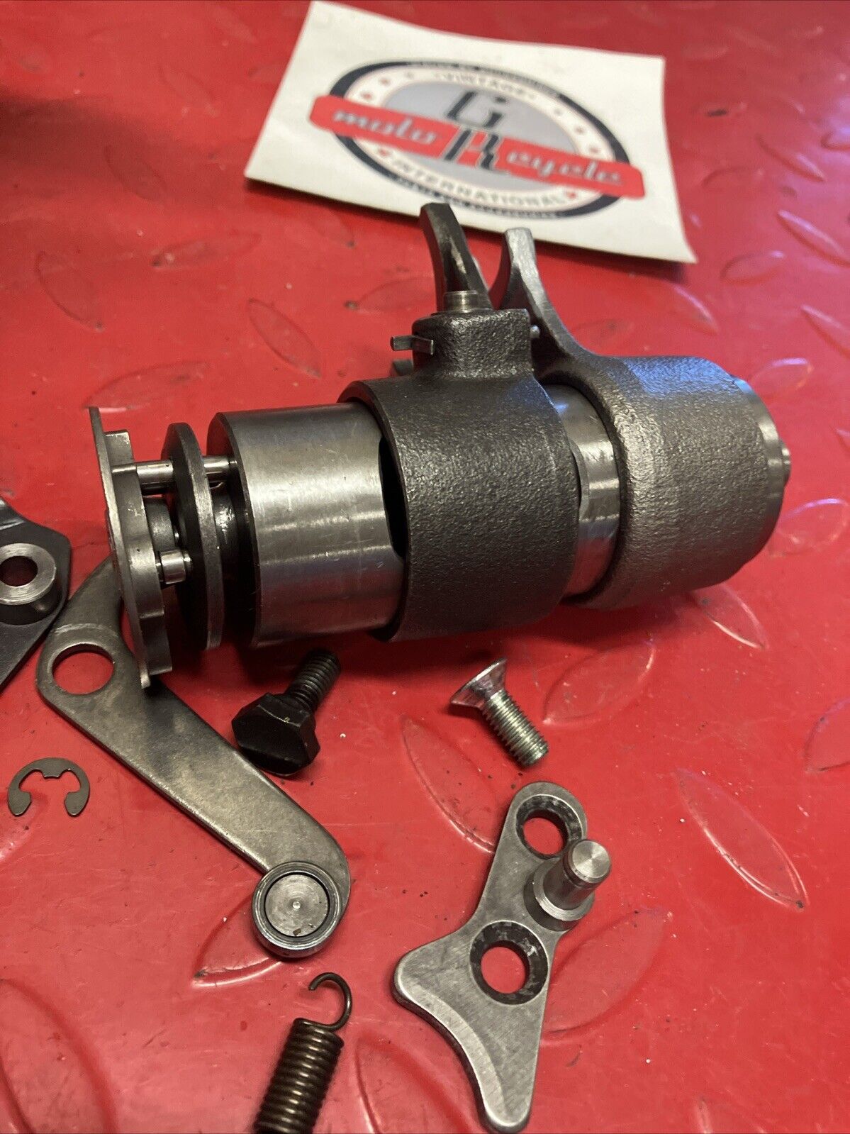 Suzuki RV90 1975 transmission gearshift gear shift forks drum 25311-12102