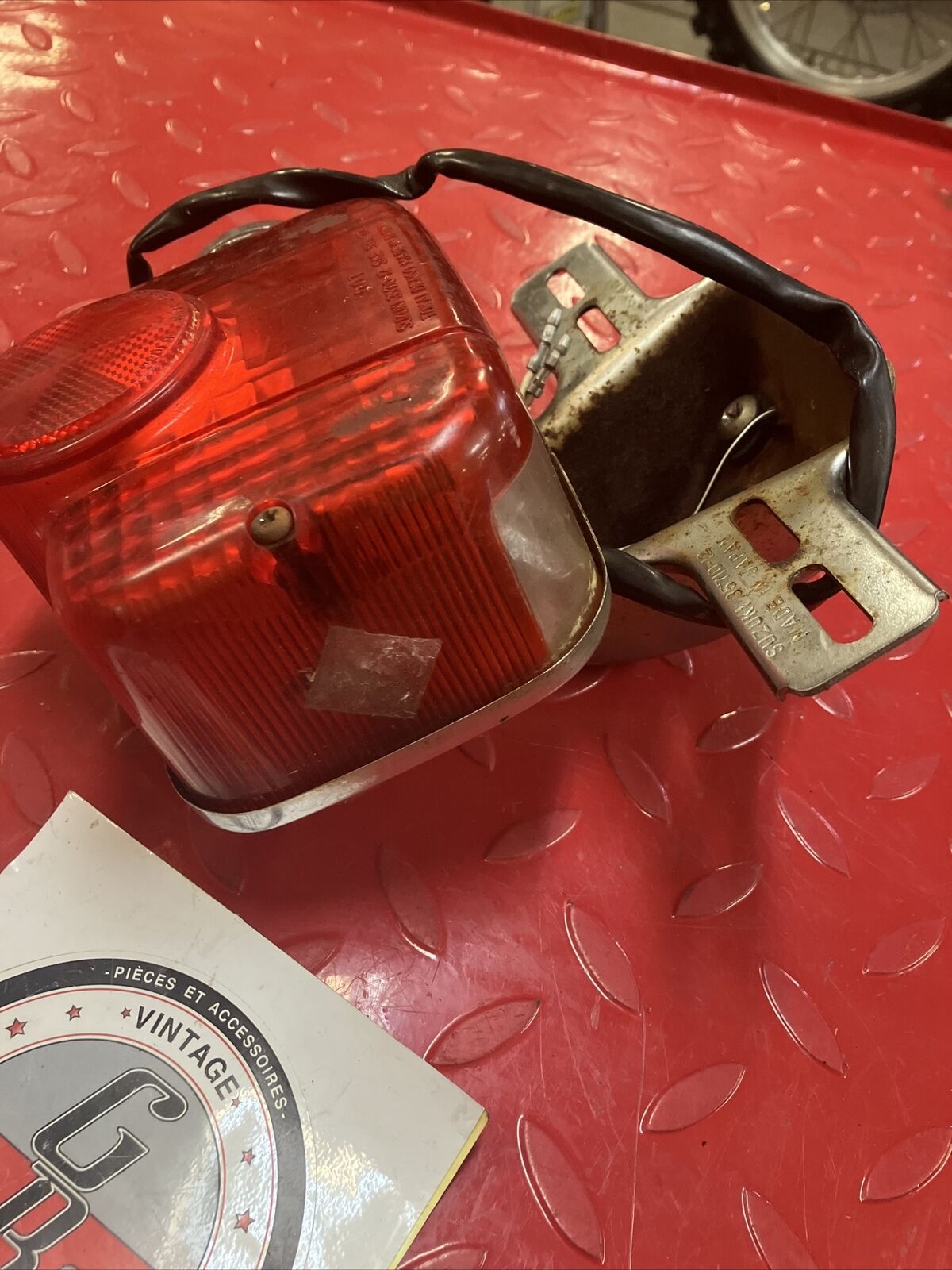 Suzuki RV90 1976 taillight tail light rear combination light
