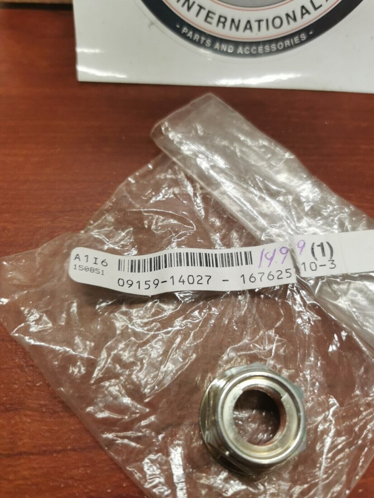 NOS Suzuki NUT 09159-14027 S19