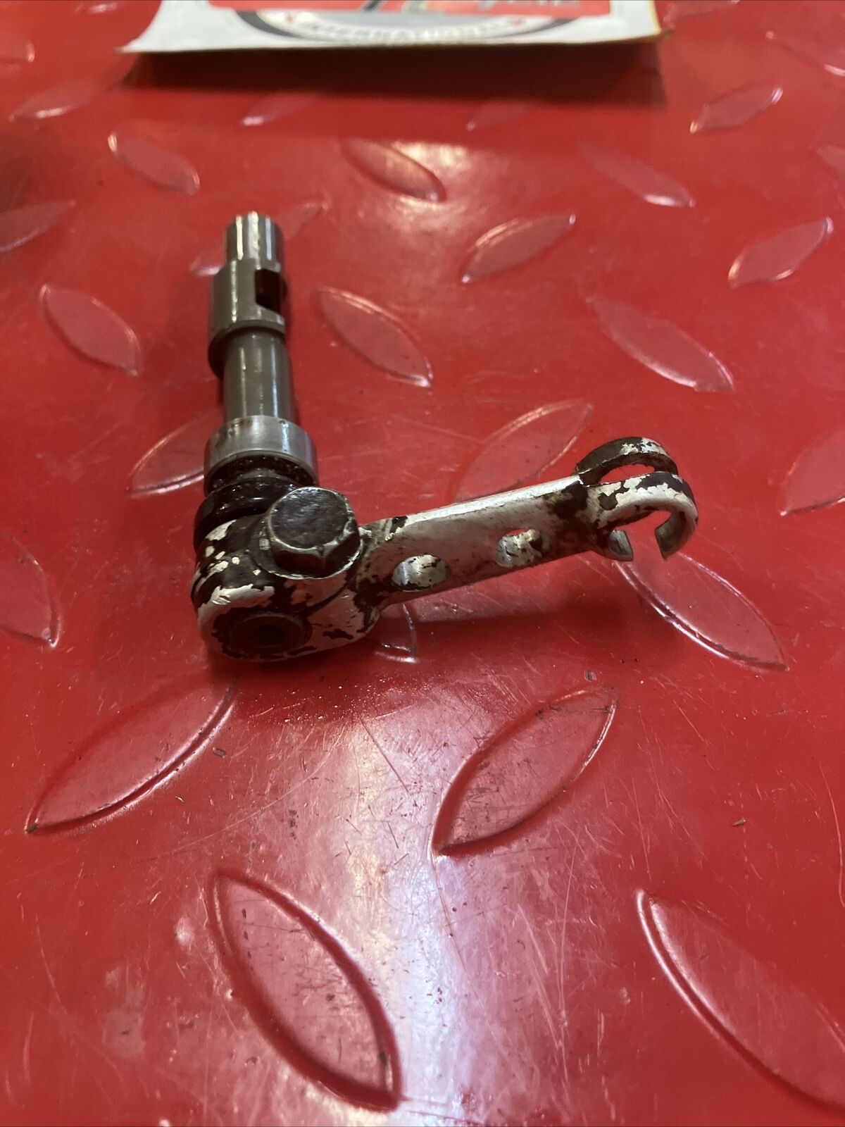 Suzuki RM125 1982 clutch actuator release cam arm shaft 1985 1983 1981 1984