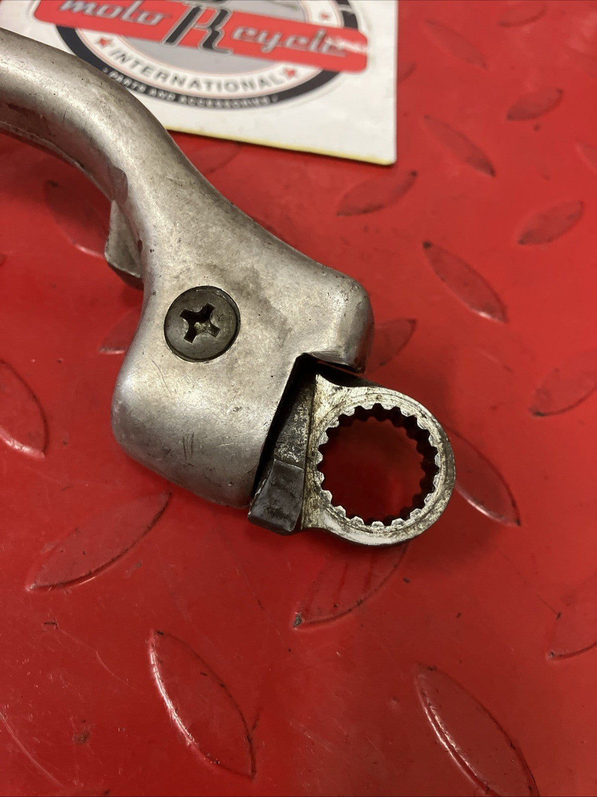 Honda CR250R 1991 Kickstarter kick starter lever pedal arm 1988 1989 1990