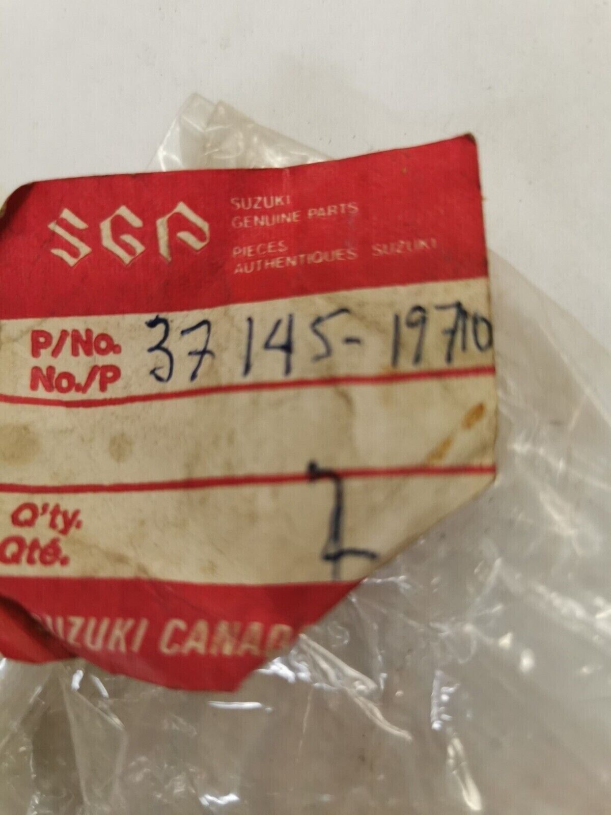 NEW NOS SUZUKI TS125 GS750N GT250 KEY BLANK 37145-19710 SUB BY 37146-49300 S24