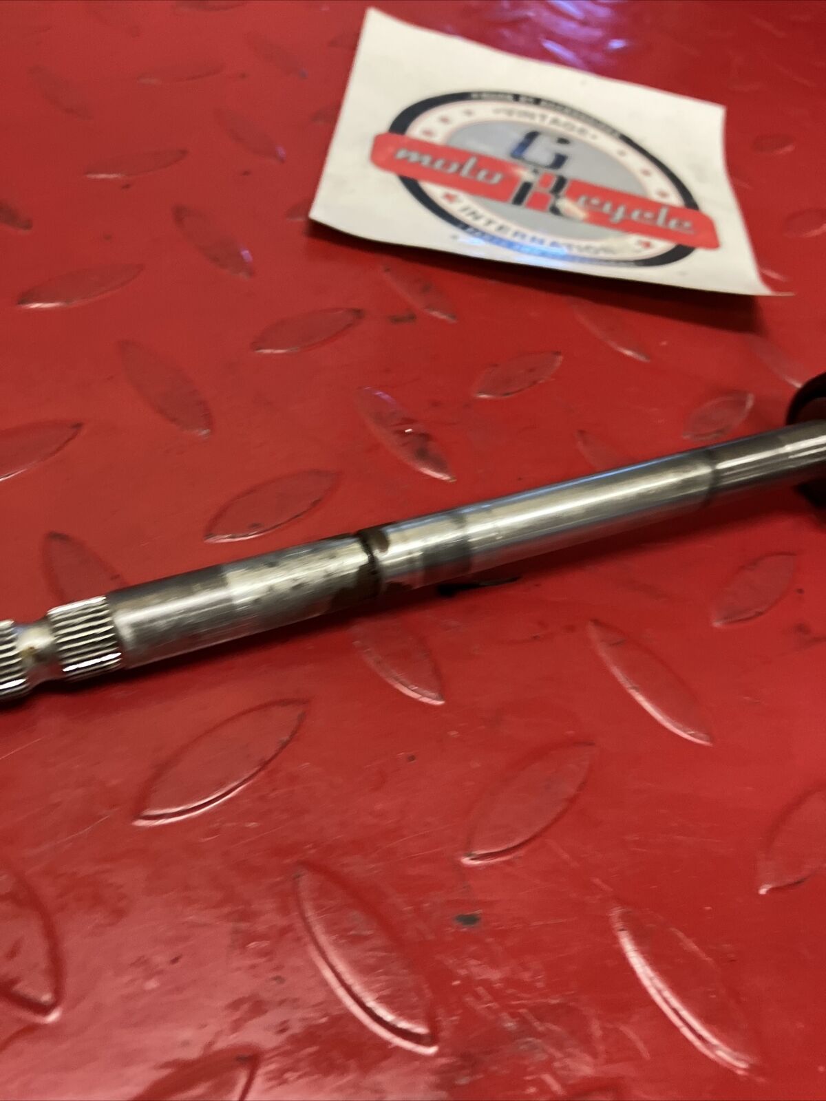 Yamaha U7E 1972 V70 gearshift gear shift shaft spindle