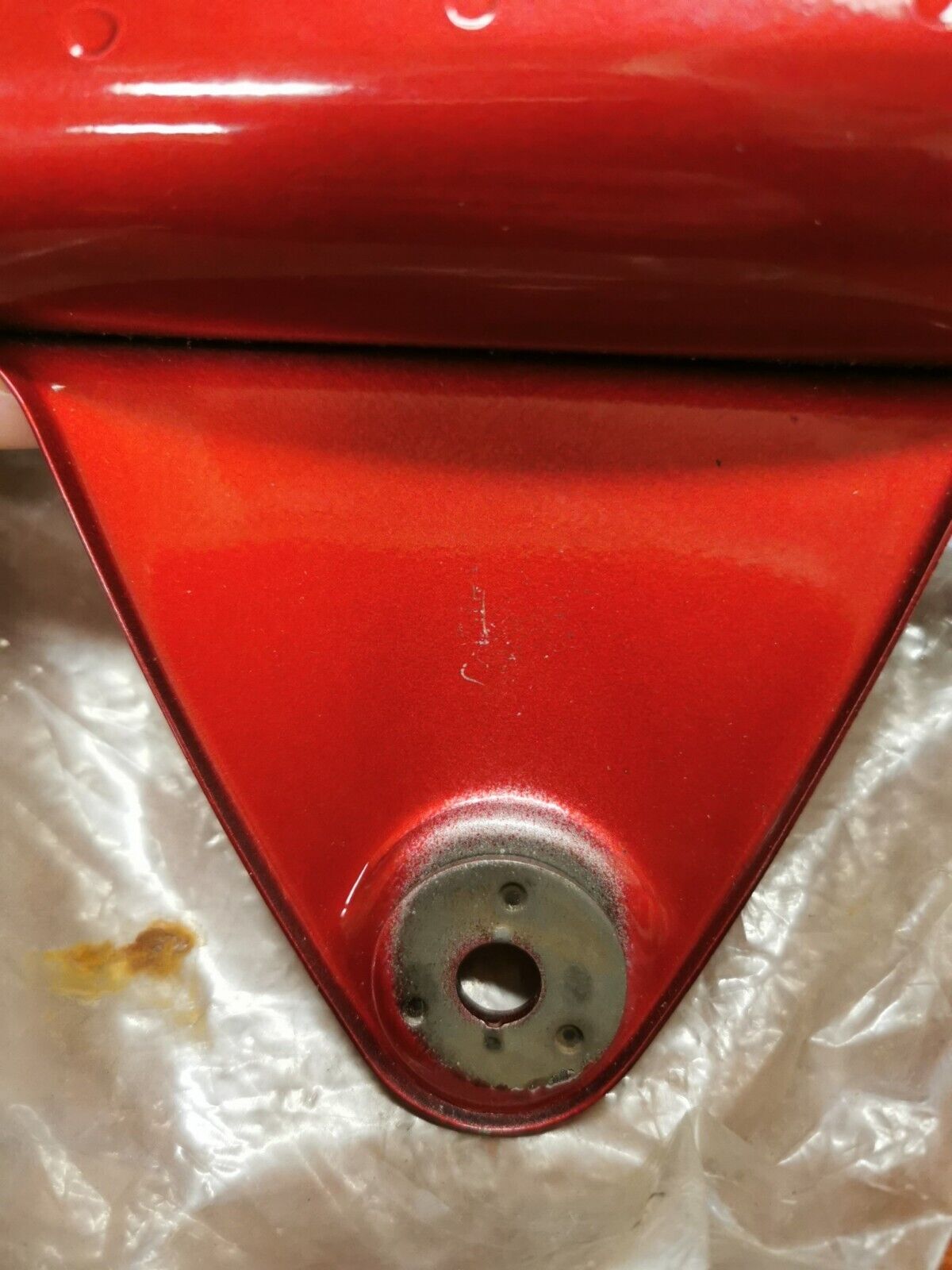NOS SUZUKI T20 T200 ? RIGHT FRONT FORK HEADLIGHT BRACKET EAR S30