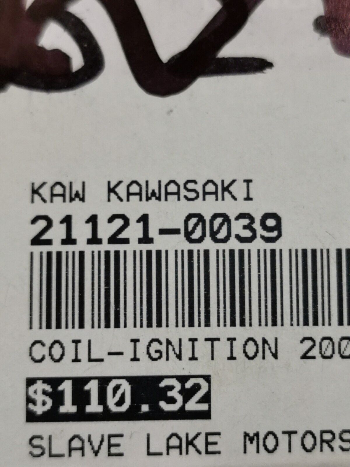 NOS KAWASAKI KVF750 2008 - 2014 IGNITION COIL 21121-0039 K2