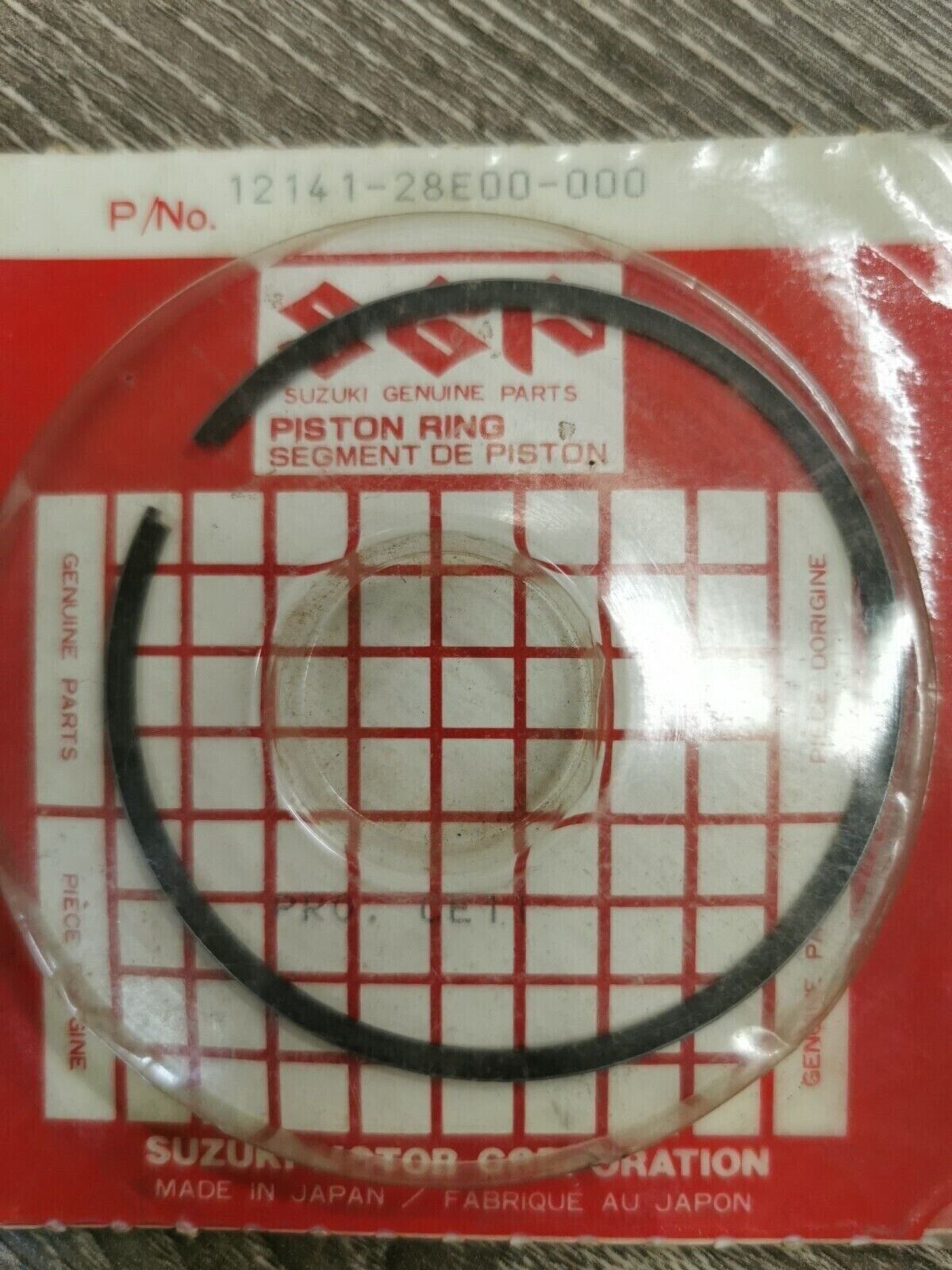 NOS SUZUKI RM250 RMX250T 1989 - 1998 PISTON RING 12141-28E00 S24