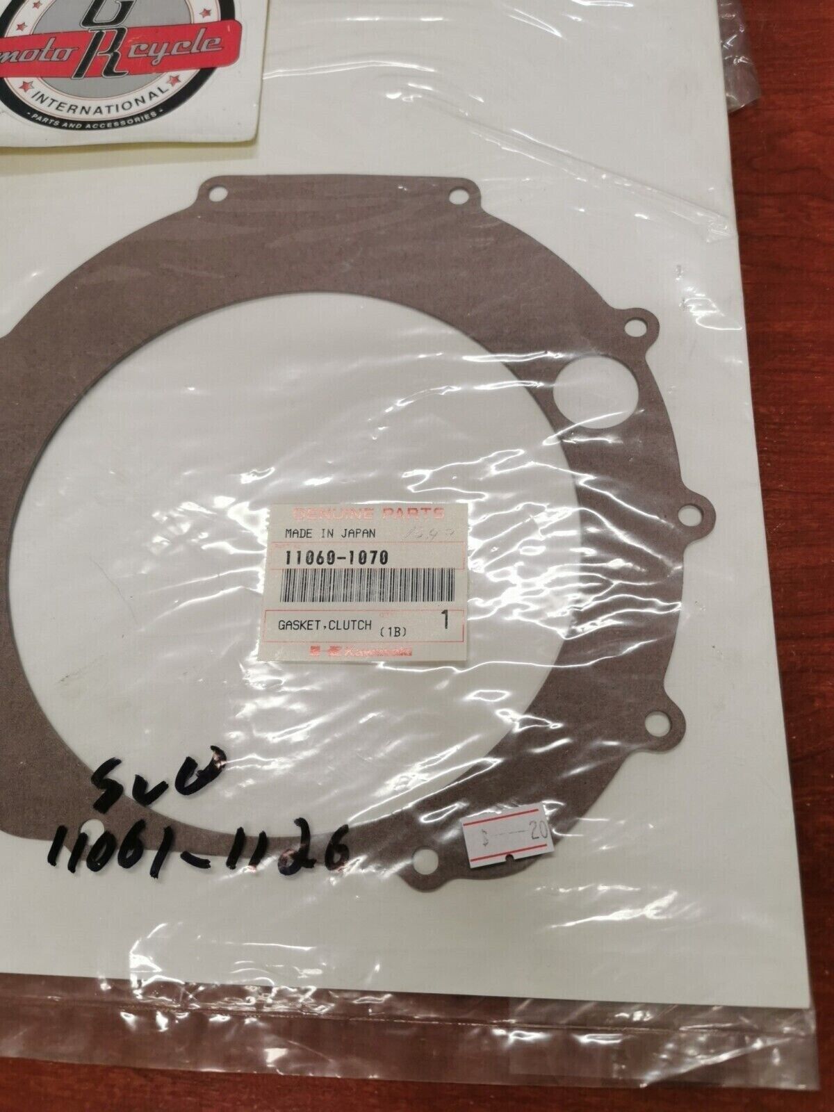 NOS Kawasaki KZ1000 KZ1100 ZX1100 ZN1100 CLUTCH COVER GASKET 11060-1070 K36