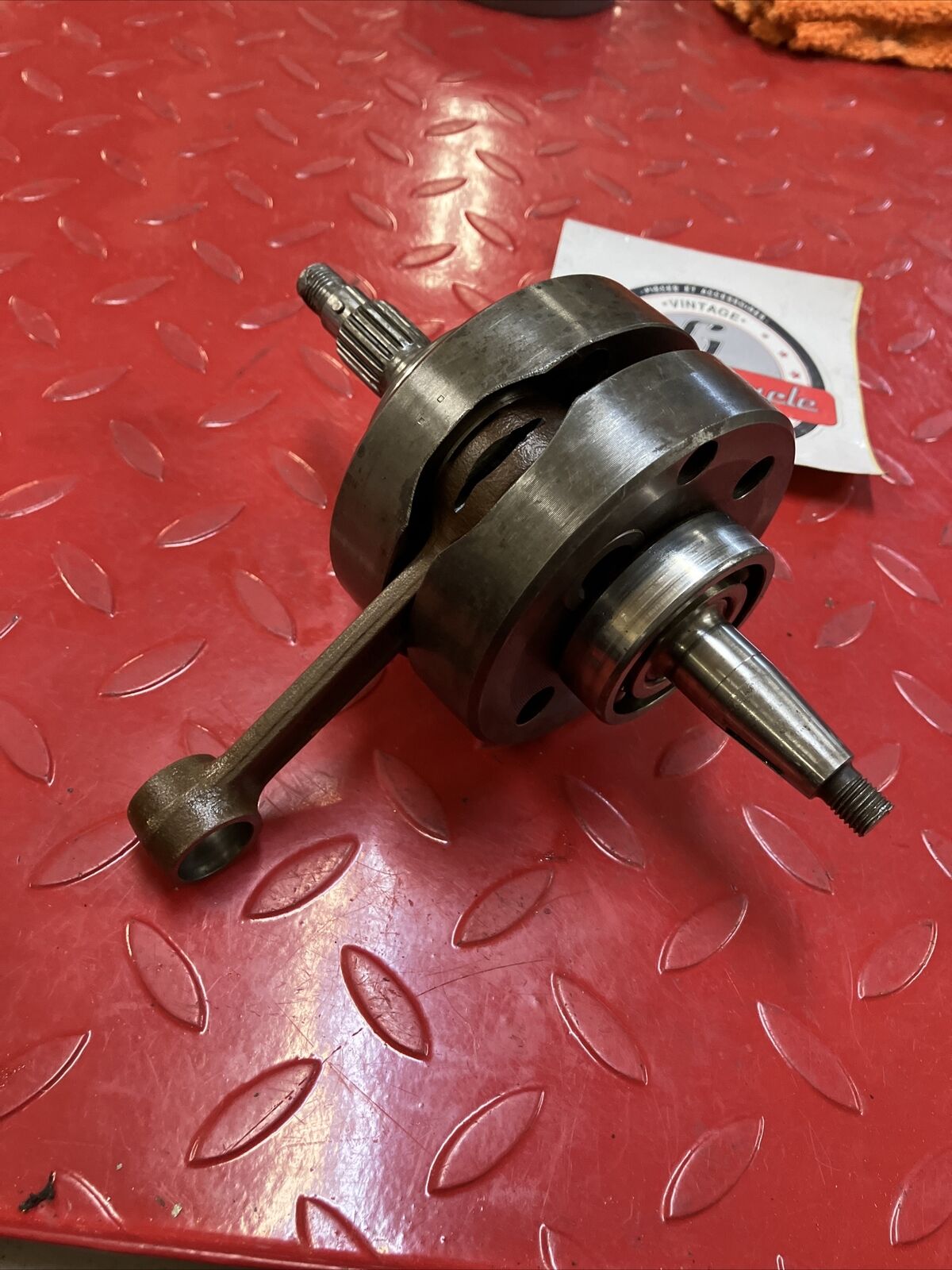Suzuki RM125 1985 crankshaft crank shaft 1984