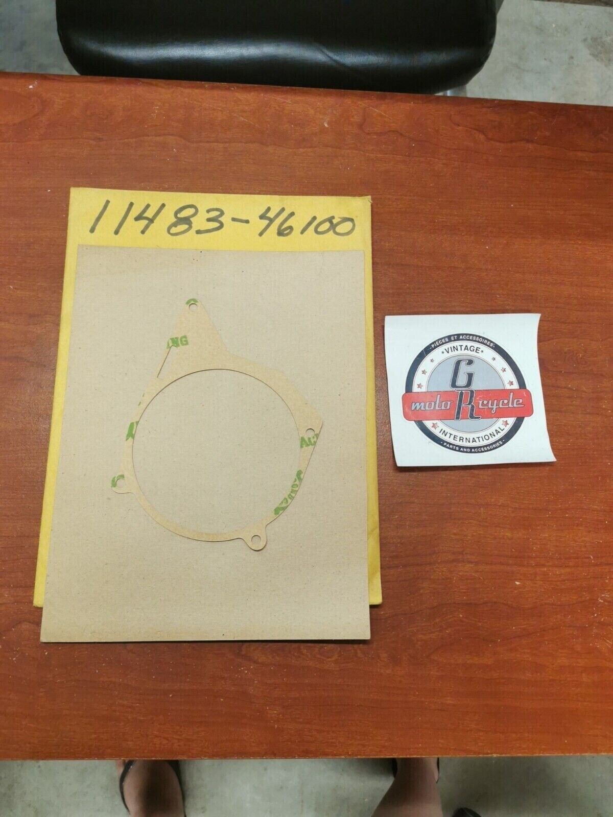 NOS Suzuki RM50 DS80 CRANKCASE MAGNETO COVER GASKET 11483-46100 S15