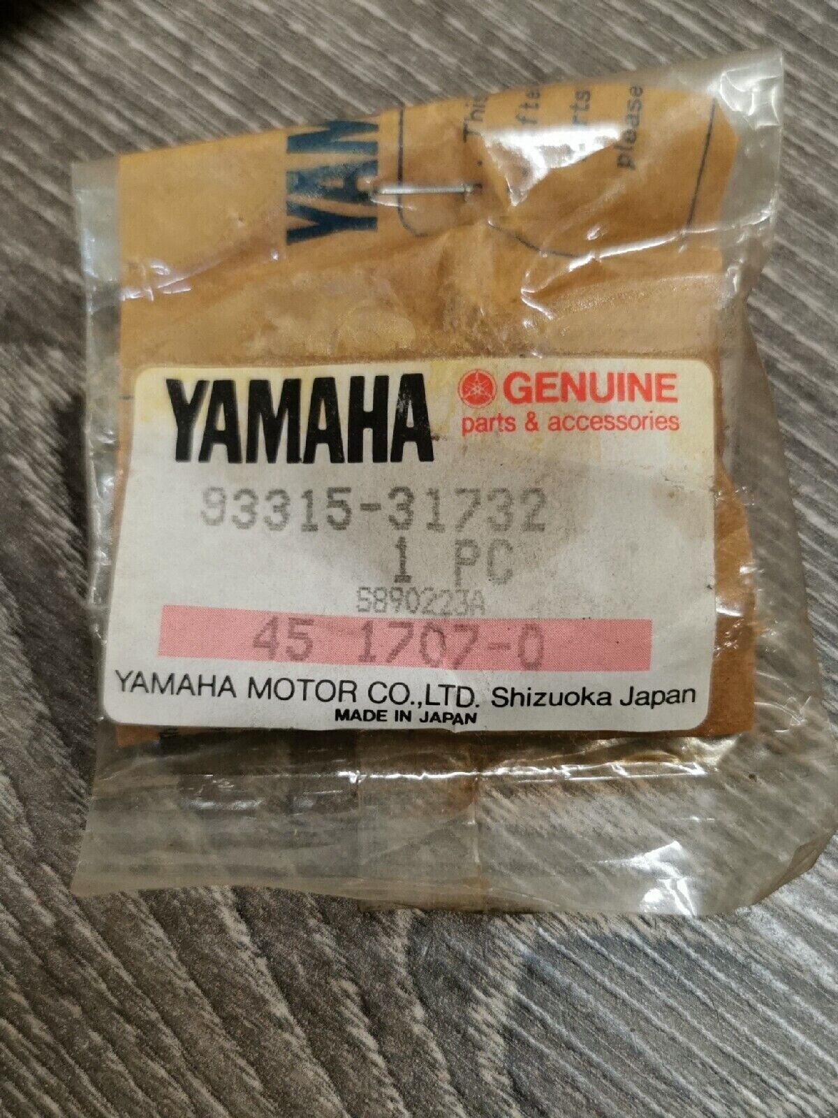 NOS YAMAHA Mono Linkage Bearing 93315-31732 Y56