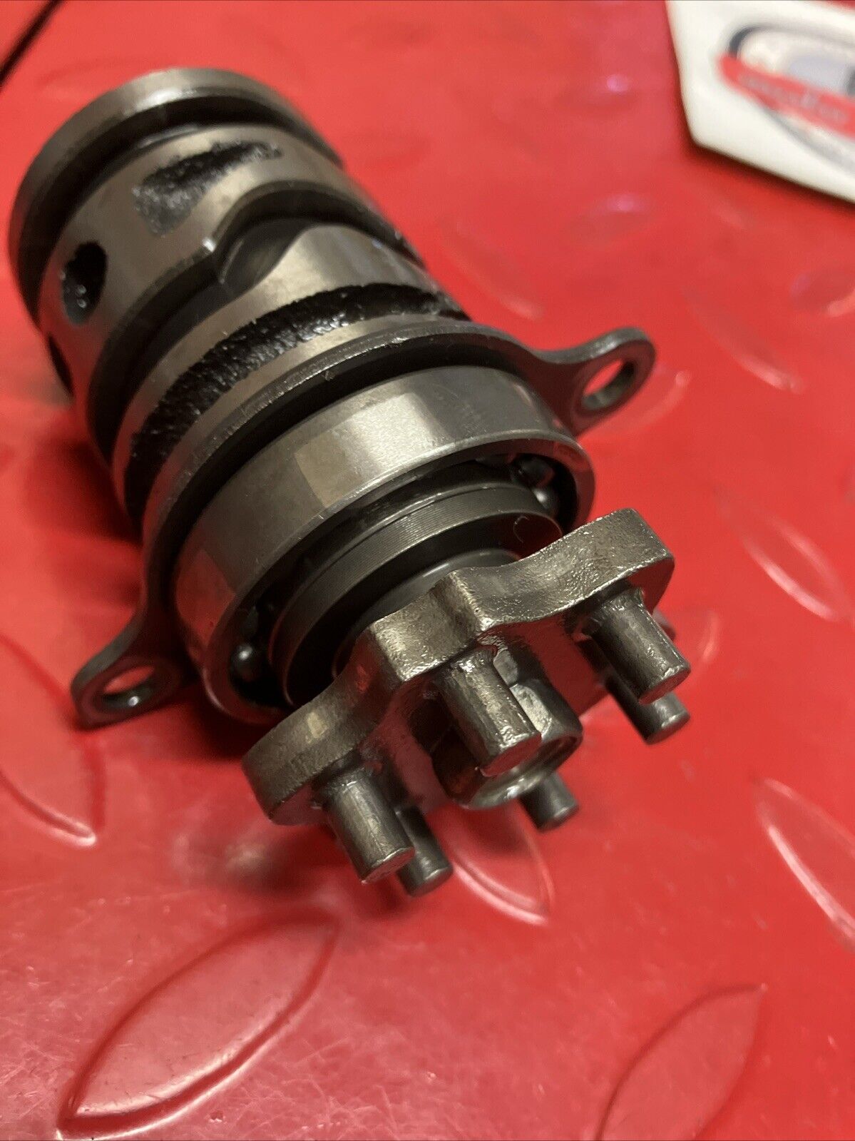 Kawasaki KX125 1987 Transmission gearshift gear shift drum change 1985 1986