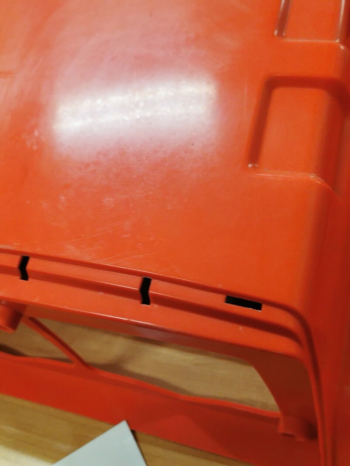 NOS Yamaha 1992 1993 YFM350 FENDER, FRONT UR CHAPPY RED 3HN-21511-80-00