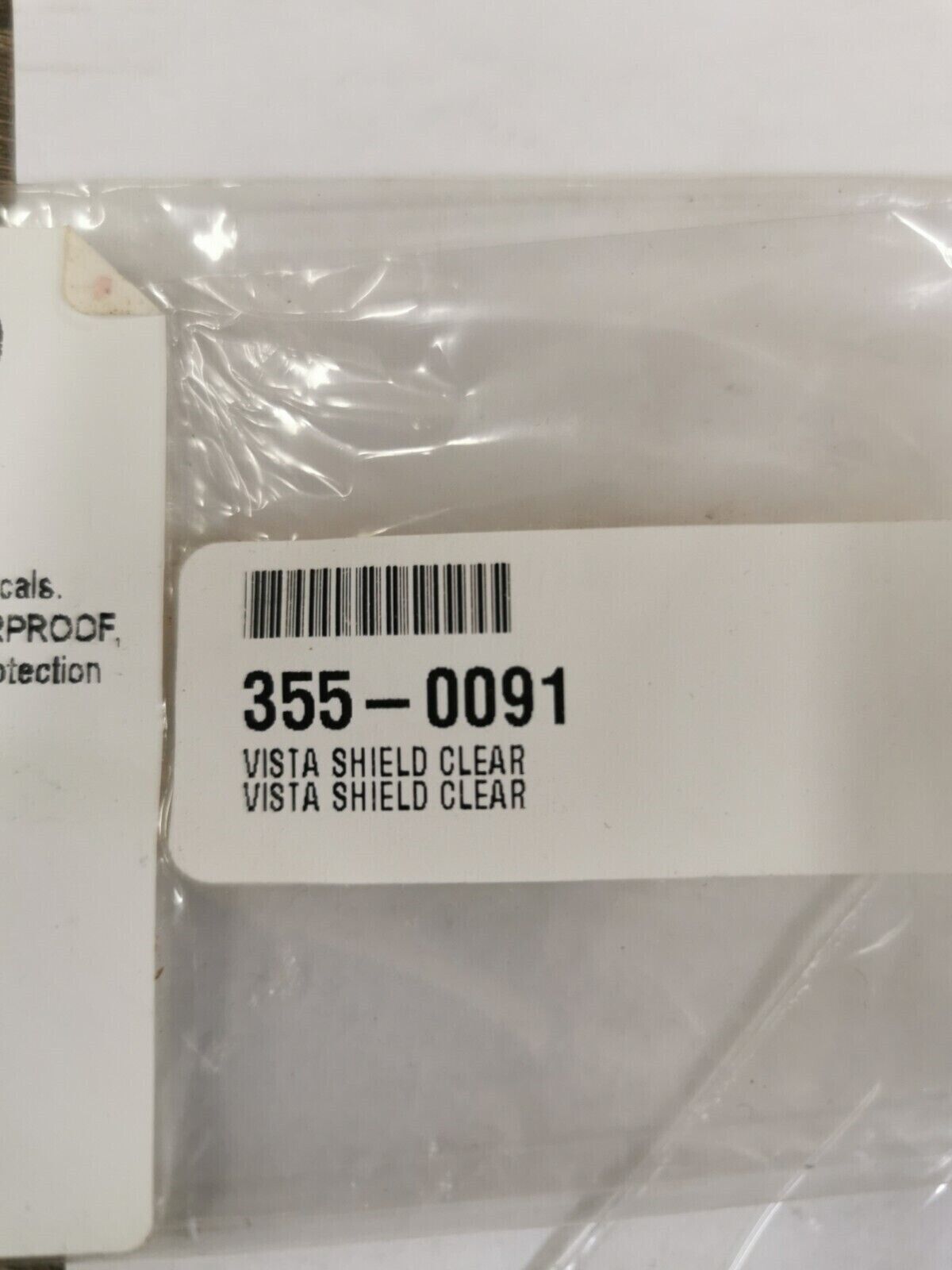 NOS PAULSON VISTRA SHIELD CLEAR LENS 355-0091 J22