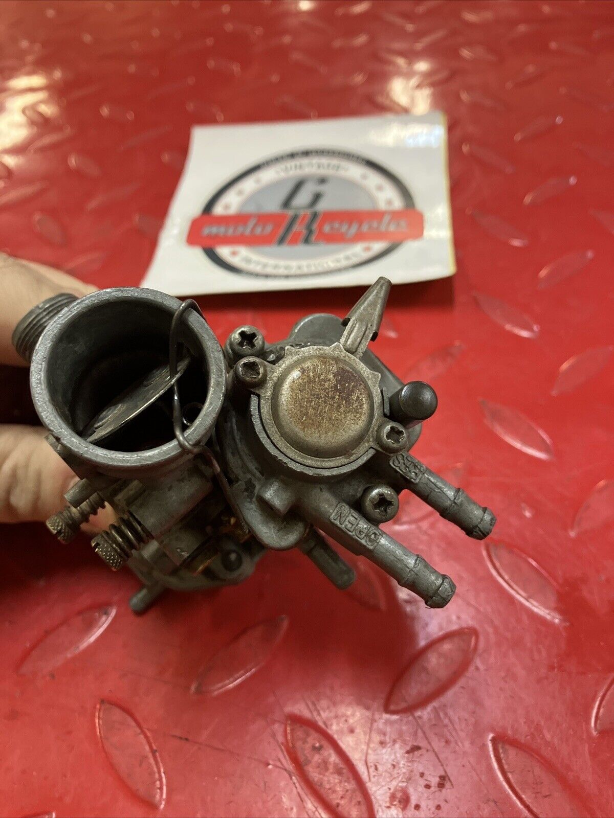 Honda C105 C105T CA105T Trail 55 carburetor carb petcock fuel valve