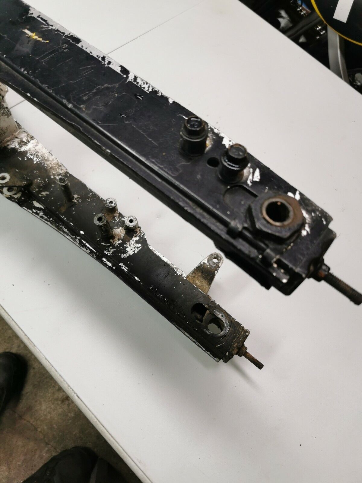 Suzuki PE175 1982 rear swinging arm swingarm 1983
