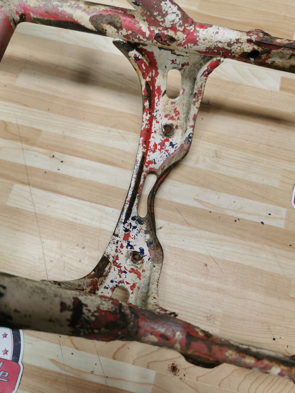 Honda CR125R 1984 subframe sub frame chassis CR250R CR500R