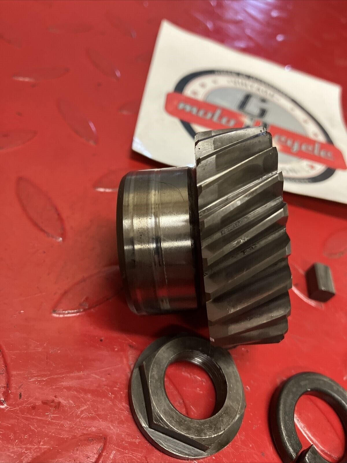 Yamaha DT250 1977 crankshaft primary drive gear DT400 1978