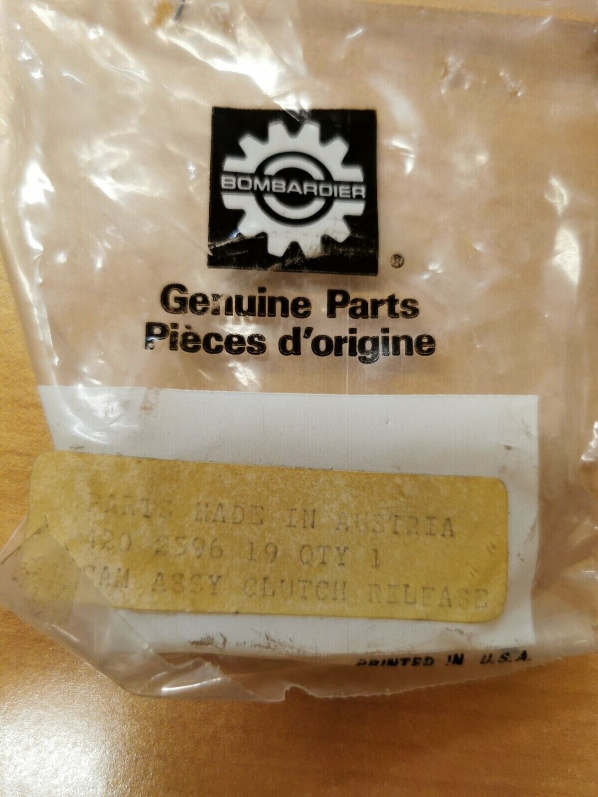 NOS CAN-AM CLUTCH RELEASE CAM ASSY 420-259-619   CA2