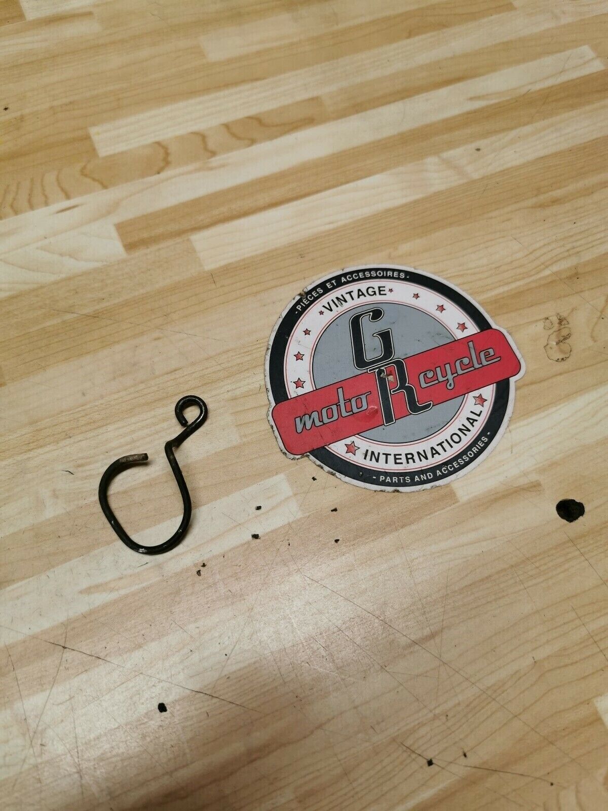 Yamaha TT225 1986 Front brake cable hose guide holder bracket 1987