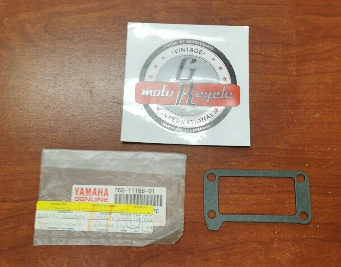 NOS Yamaha EF1400 EF1200 YP20 YP30 BREATHER COVER GASKET 76G-11169-01-00 Y77