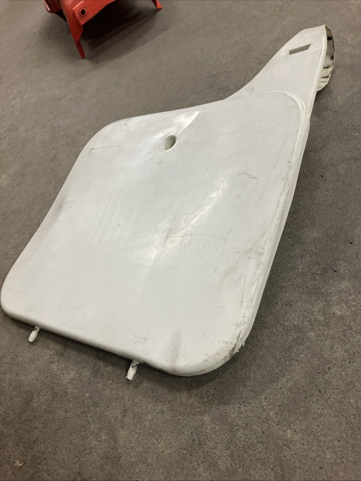 Honda CR250R 1991 1990 OEM Fender side cover number plate shroud KIT CR125R 1992