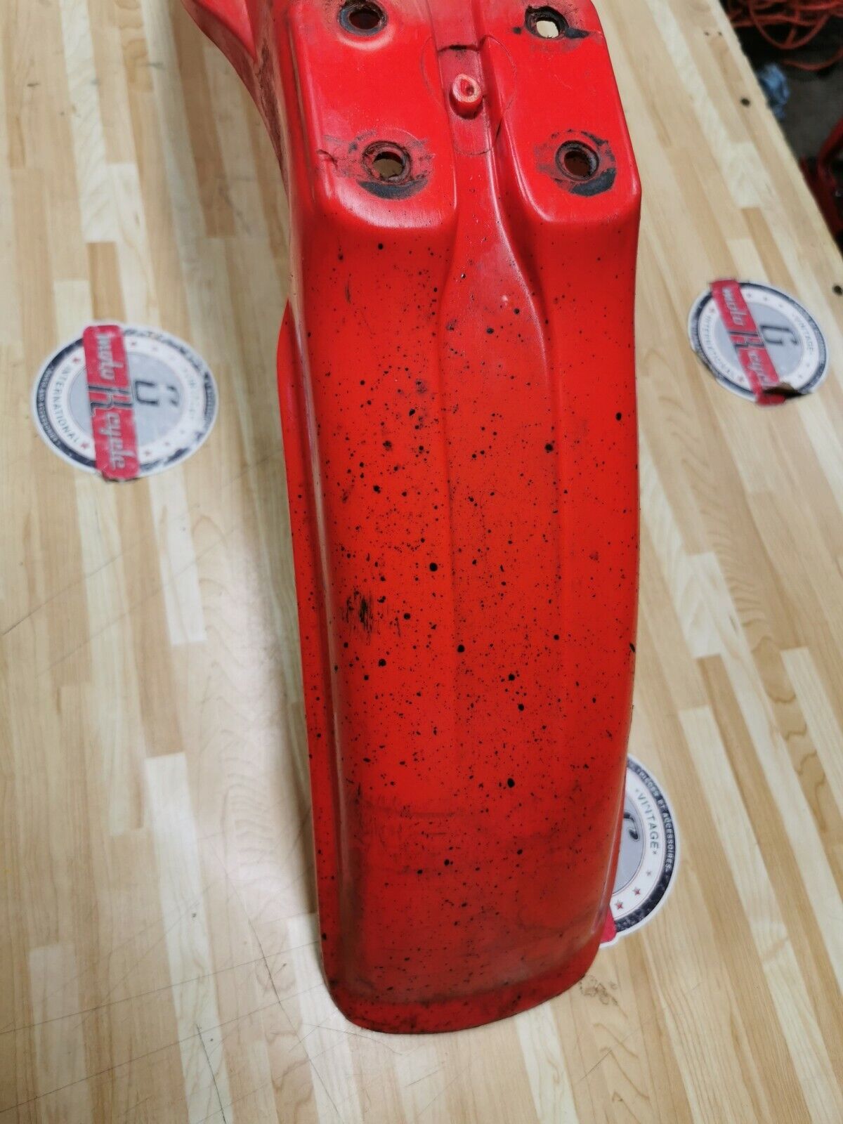 Honda CR125R 1984 front fender plastic fairing CR250R CR500R 61100-KA3-730ZA G