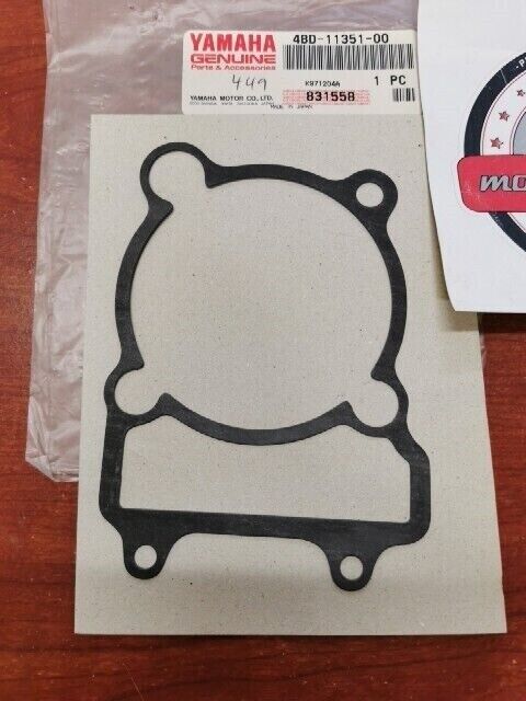 NOS Yamaha TT225 TW200 CYLINDER GASKET 4BD-11351-00-00 SUB. 5VC-11351-01-00 Y102