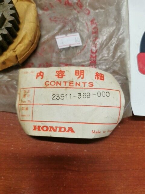 NOS Honda CB250 CB360 CL360 MAINSHAFT TOP GEAR 23511-369-000 H97