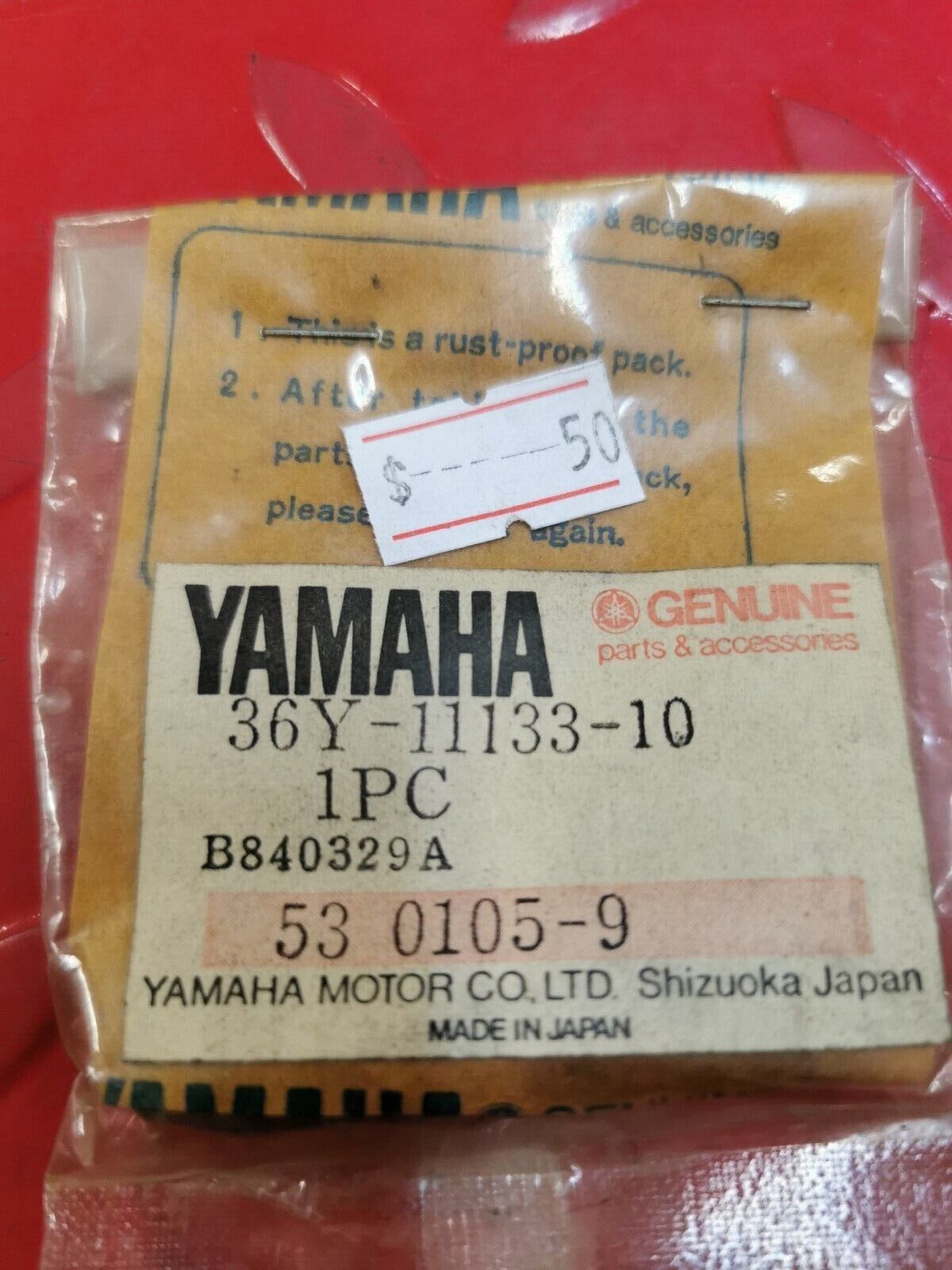 NOS Yamaha FJ1200 FJ1100 OVERSIZED INTAKE VALVE GUIDE 36Y-11133-10-00 Y25