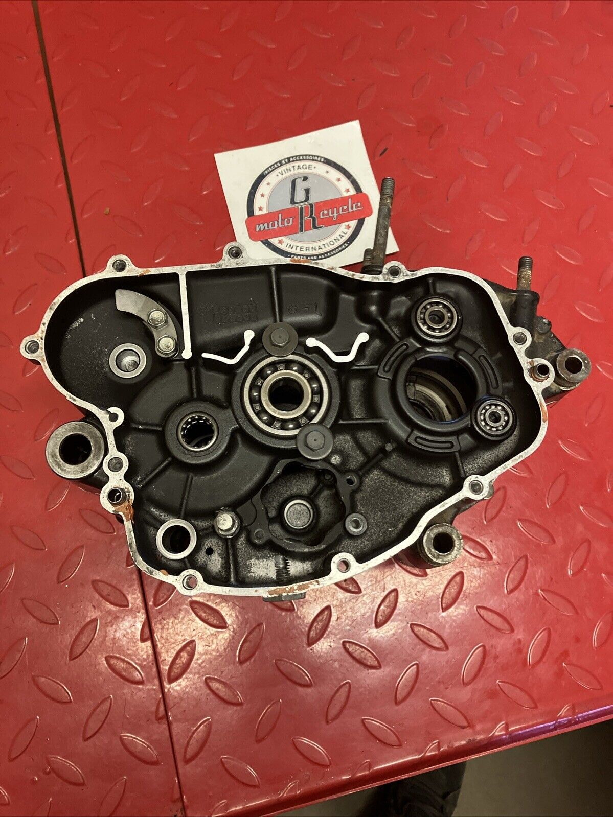 Kawasaki KX125 1987 Left right crankcase crank case set 1985 1986