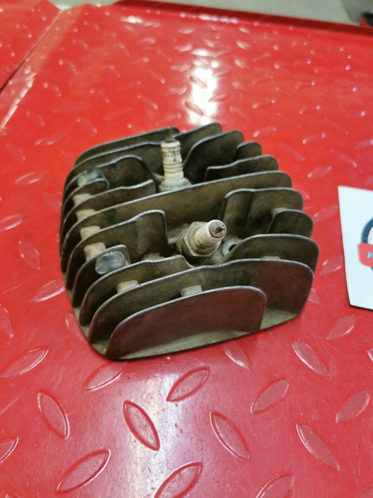 Suzuki TC100 TS100 1973 1974 1975 cylinder head jug barrel cover T
