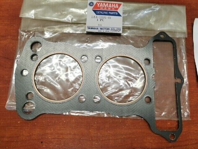 NOS Yamaha CYLINDER HEAD GASKET 1A8-11181-01- SUB 1A8-11181-00 2F1-11181-00 Y117