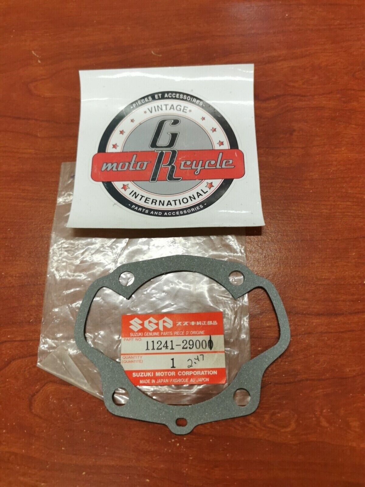 NOS Suzuki TS185 CYLINDER GASKET 11241-29000 SUB. 11241-29001 S16